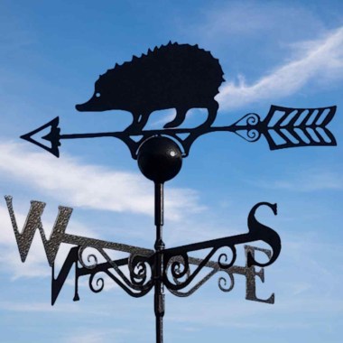 hedgehog weathervane